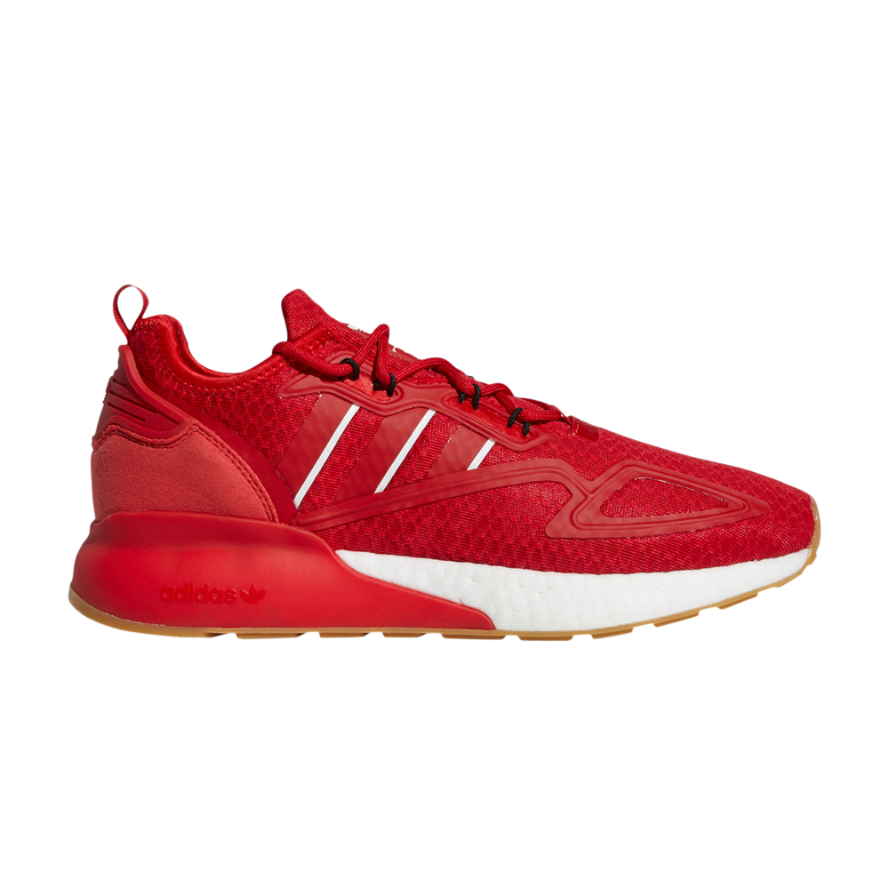 Pre-owned Adidas Originals Zx 2k Boost 'scarlet Gum' In Red