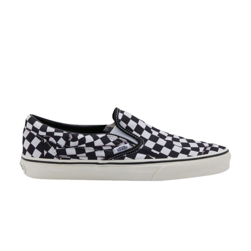 Pre-owned Vans Classic Slip-on 'otw - Dahahm Checkerboard' In Black