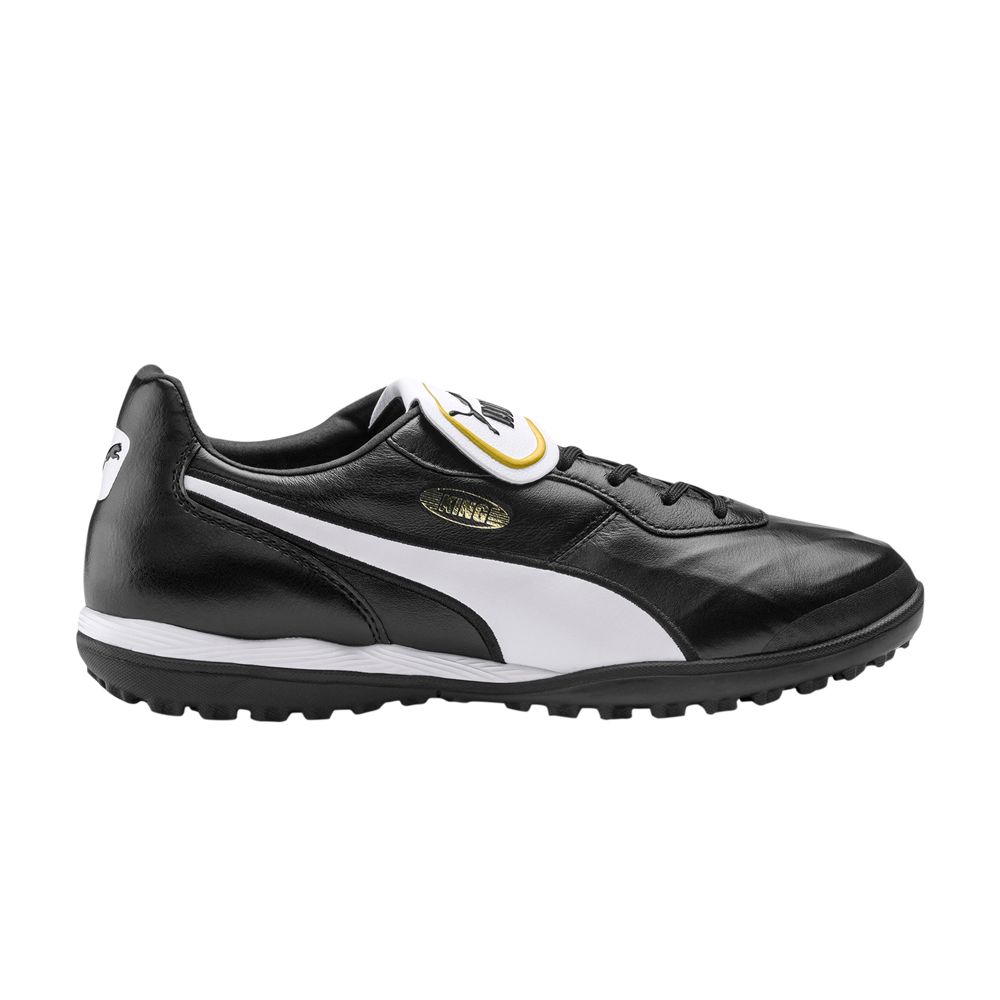 Puma King Top TT 'Black' | White | Men's Size 11.5