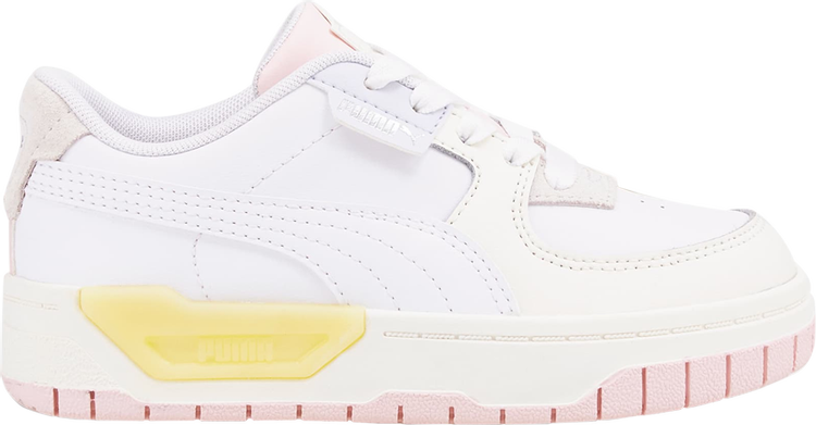 Womens PUMA Cali Dream Athletic Shoe - White / Marshmallow / Chalk Pink
