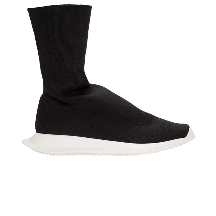 Buy Rick Owens DRKSHDW Runner Stretch Sock Black Milk DS18F7820 KLY 911 GOAT CA