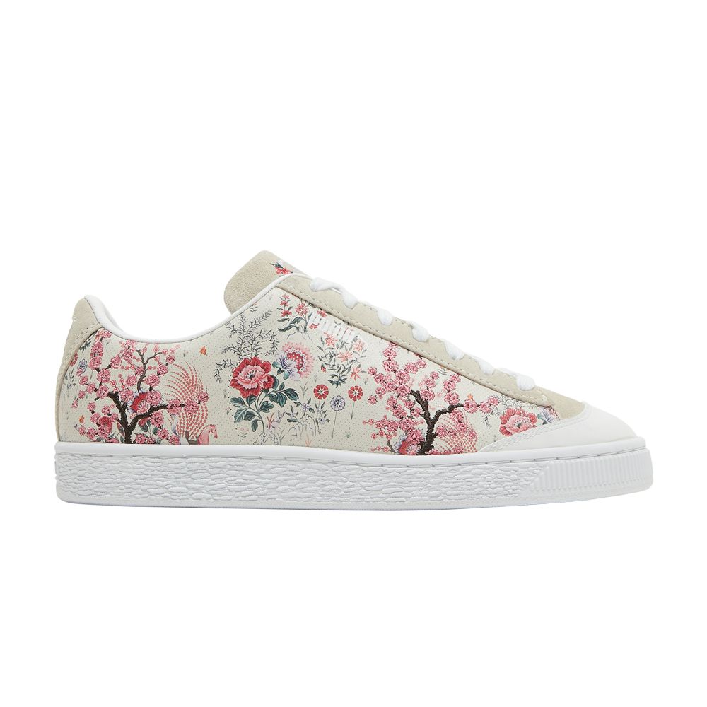 Puma Liberty of London x Wmns Basket 'Floral' | Cream | Women's Size 9