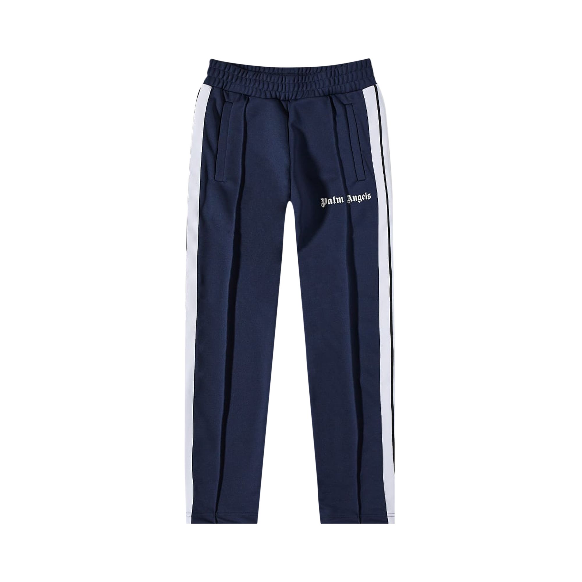 Palm Angels Slim Track Pants 'Navy Blue/White' | Men's Size 2XL