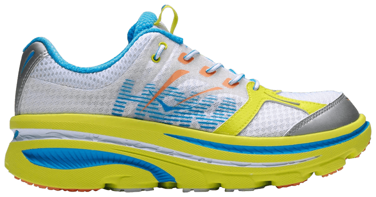 HOKA Bondi B Citrus White
