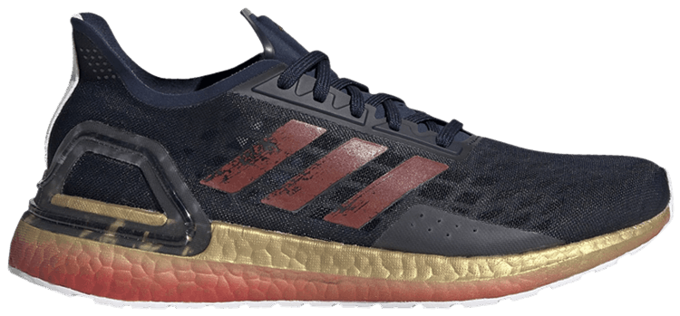 Adidas Wmns UltraBoost PB Collegiate Navy Scarlet Gold
