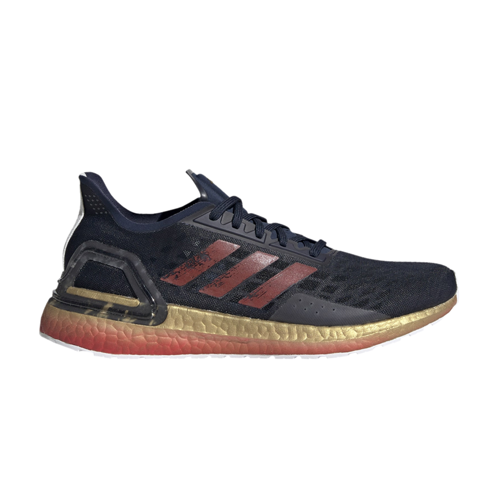 Pre-owned Adidas Originals Wmns Ultraboost Pb 'collegiate Navy Scarlet Gold' In Blue