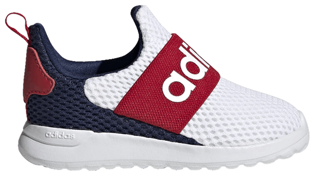 Adidas Lite Racer Adapt 40 I White Dark Blue Scarlet