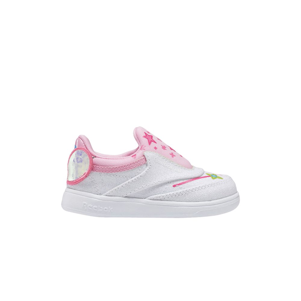 Pre-owned Reebok Peppa Pig X Club C Slip-on 4 Toddler 'icono Pink' | White | Infant Size 4