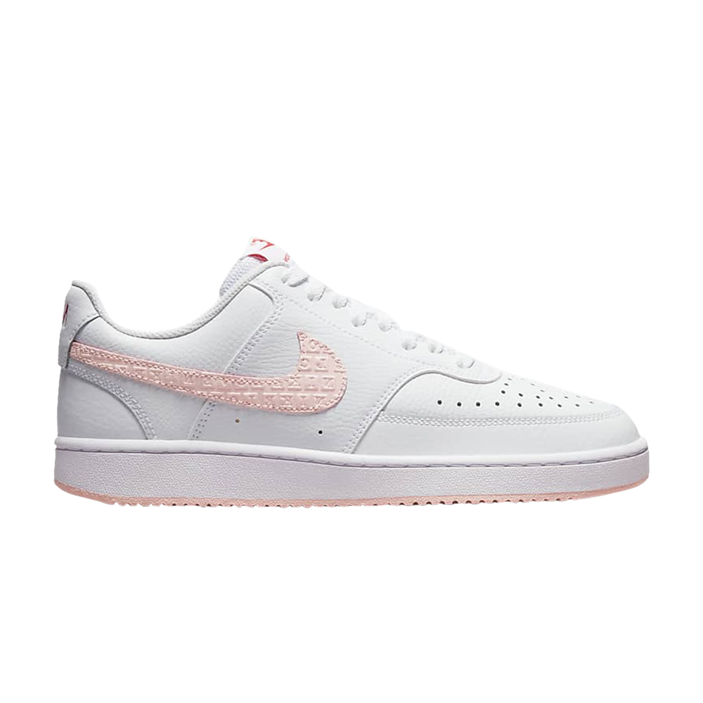 Pre-owned Nike Wmns Court Vision Low 'valentine's Day' In White