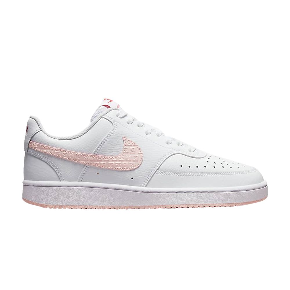 Pre-owned Nike Wmns Court Vision Low 'valentine's Day' In White