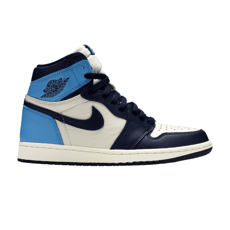 DS NIKE AIR JORDAN I 1 RETRO OG HIGH OBSIDIAN sz 3.5Y GS