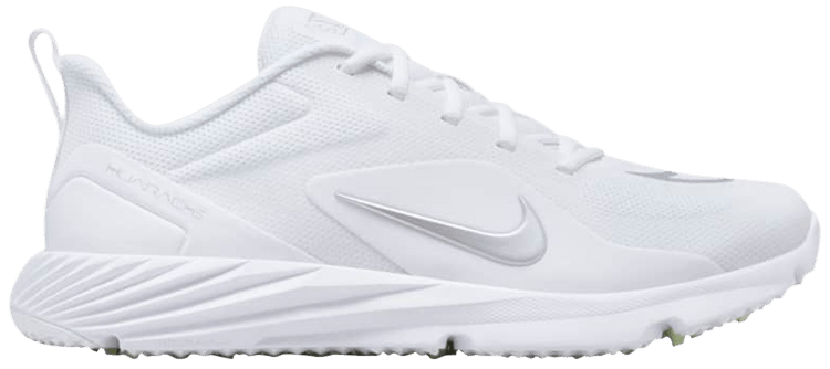 Nike Alpha Huarache 8 Pro TF White Metallic Silver