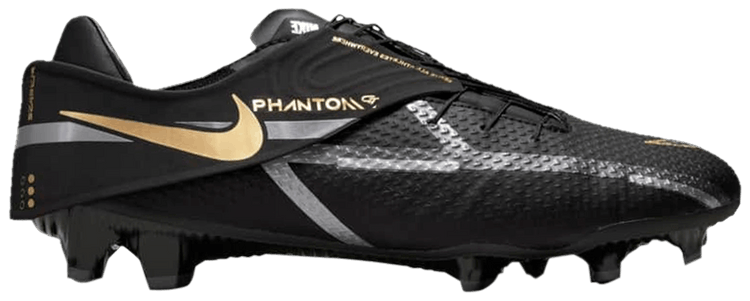 Nike Phantom GT2 Academy FlyEase MG Black Metallic Gold