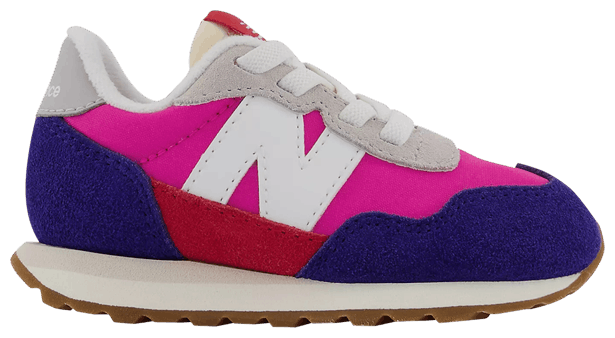 New Balance 237 Bungee Toddler Wide Victory Blue Exuberant Pink