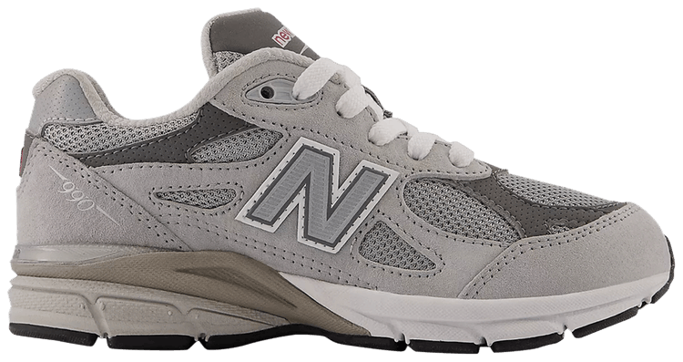 New Balance 990v3 Little Kid Wide Grey