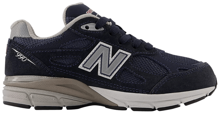 New Balance 990v3 Little Kid Wide Navy