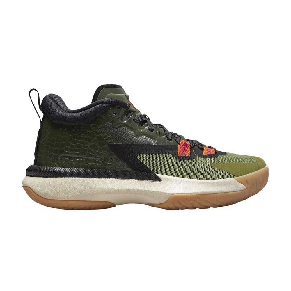 Pre-owned Air Jordan Jordan Zion 1 Gs 'let's Dance' | Green | Kid's Size 5