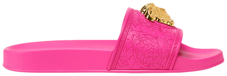 Buy Versace Wmns Palazzo Pool Slide Fuchsia DSR262CN DGOM8