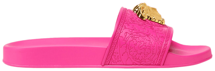 Versace Wmns Palazzo Pool Slide 'Fuchsia'