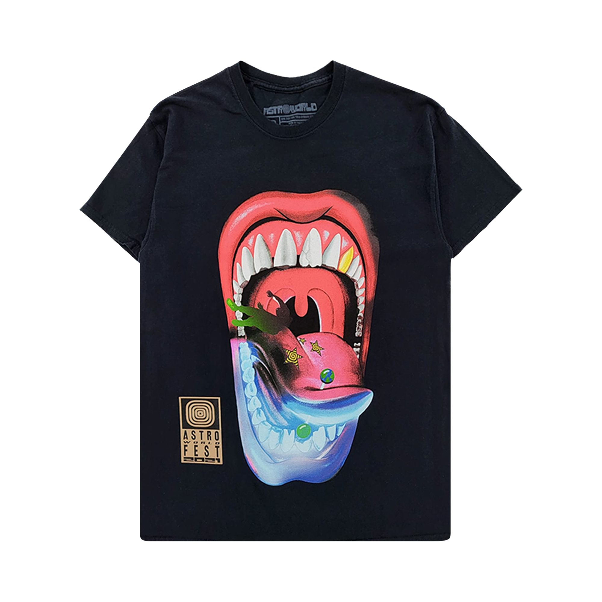 Pre-owned Cactus Jack By Travis Scott Dart Tee 'black'