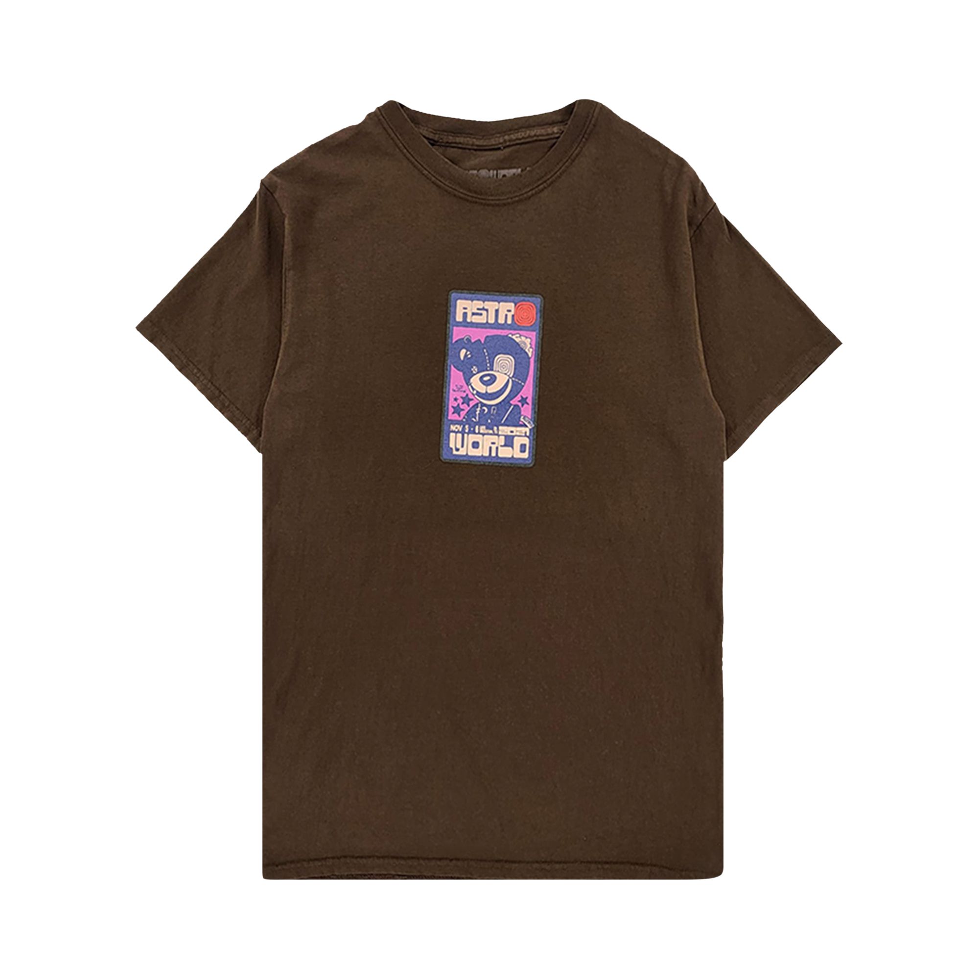 Cactus Jack by Travis Scott Scare Bear Tee I 'Brown' | Men's Size S