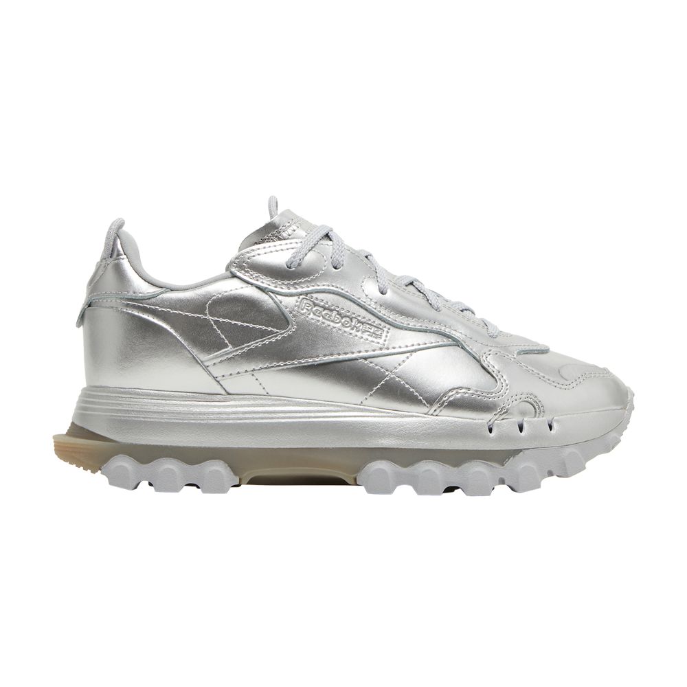 Reebok Cardi B x Wmns Classic Leather 'Silver Metallic Pewter' | Women's Size 9