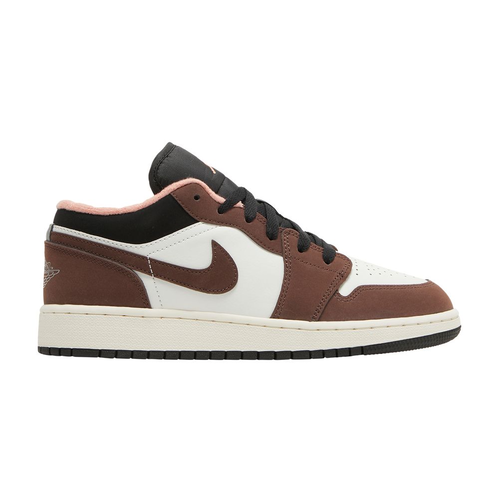 Pre-owned Air Jordan 1 Low Se Gs 'light Chocolate' | Brown | Kid's Size 5.5