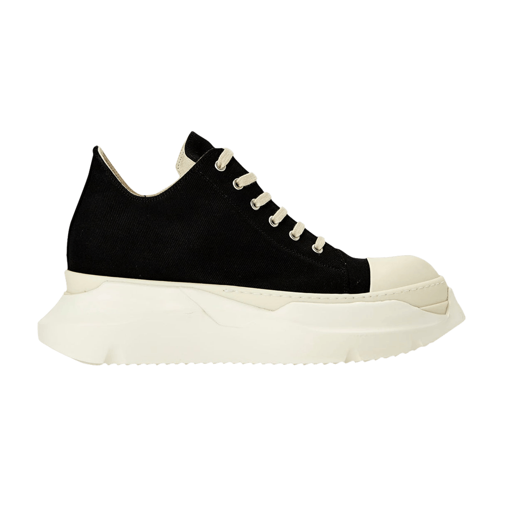 rick owens drkshdw fogachine cotton megalace low black milk