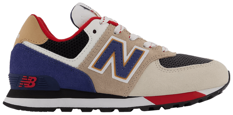 New Balance 574 Little Kid Wide Mindful Grey Moon Shadow
