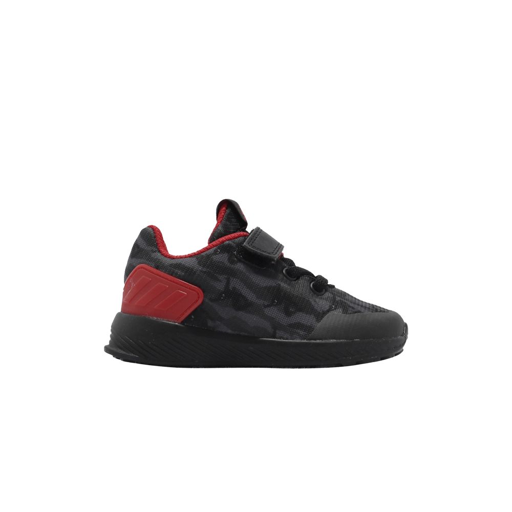 Pre-owned Adidas Originals Adidas Marvel X Rapidarun El I 'spider-man' | Black | Infant Size 5