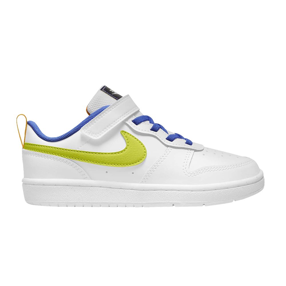 Pre-owned Nike Court Borough Low 2 Se Ps 'white Atomic Green' | Kid's Size 3.5