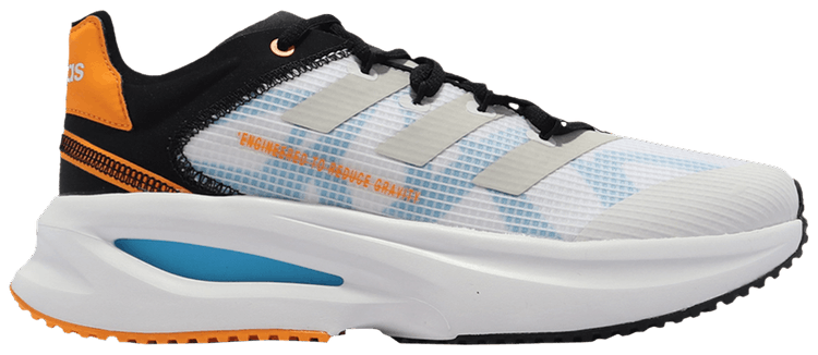 Adidas Fluidflash White Solar Orange