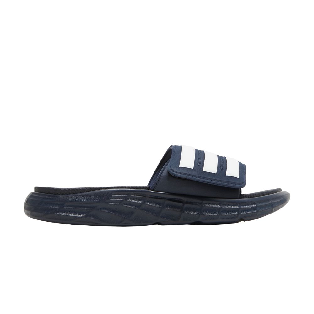 Pre-owned Adidas Originals Duramo Sl Slides 'collegiate Navy' In Blue