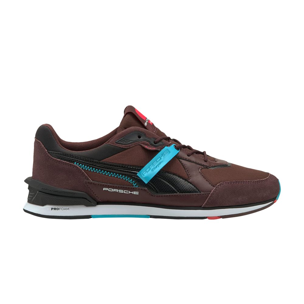 Puma Porsche Legacy x Low Racer 'Fudge Black' | Brown | Men's Size 7.5