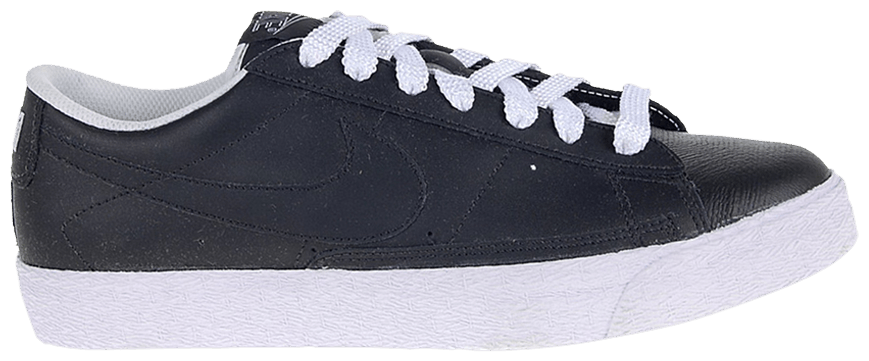 blazer low black white