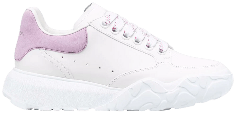 Alexander McQueen Wmns Court Trainer White Lilac