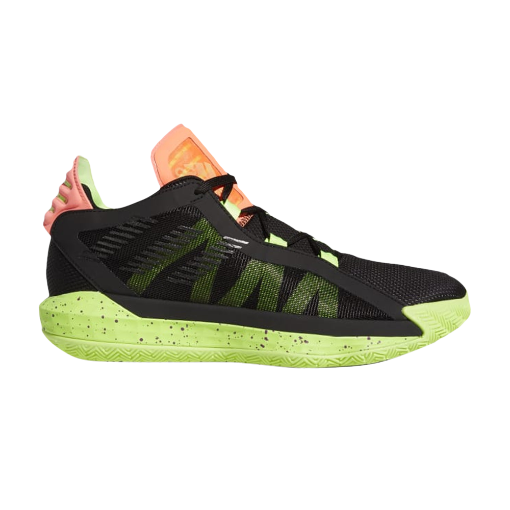 Pre-owned Adidas Originals Dame 6 'signal Green Coral'