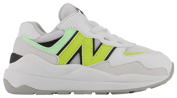 New Balance 5740 Toddler White Lemonade
