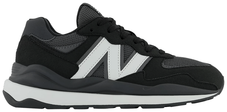 New Balance 5740 Little Kid Black White