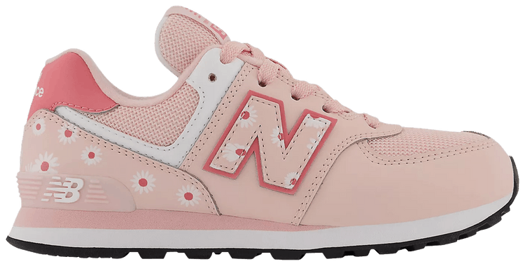 New Balance 574 Little Kid Wide Pink Florals
