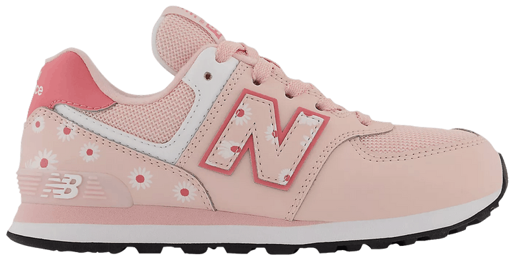 New Balance 574 Little Kid Pink Florals