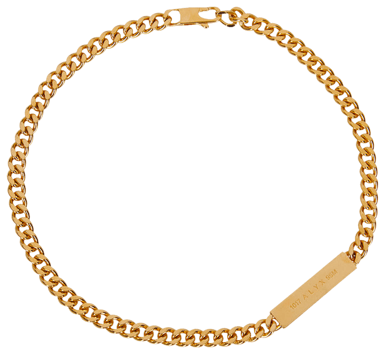 1017ALYX9SM アリクス チェーンブレスレット SHINY GOLDの通販
