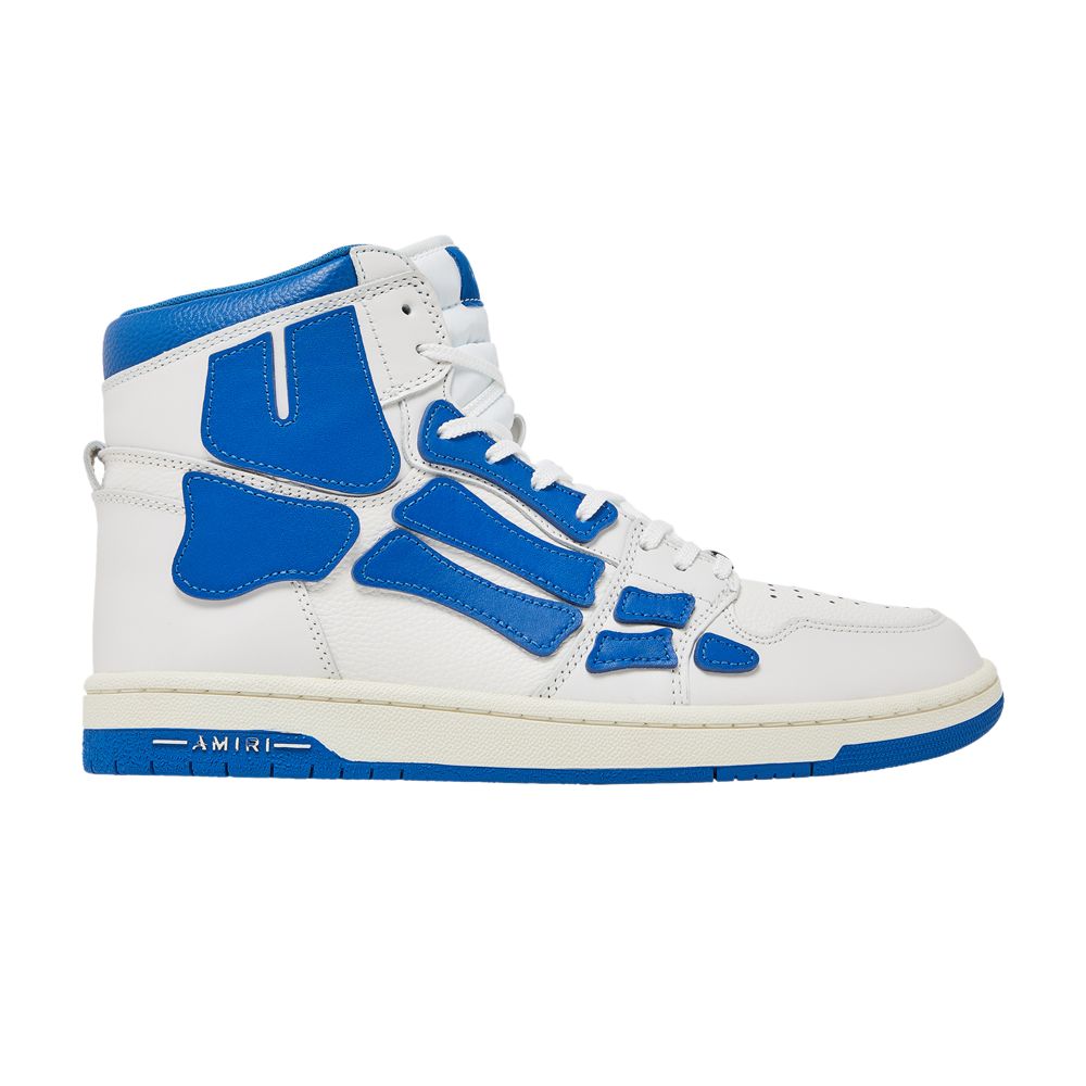Pre-owned Amiri Skel Top High 'white Blue' | Men's Size 40