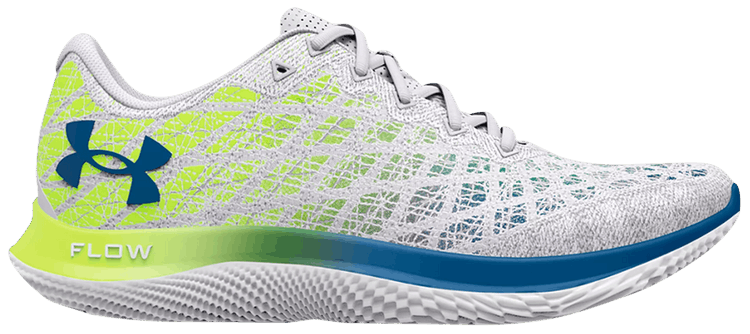 Under Armour Flow Velociti Wind 2 White High Vis Yellow