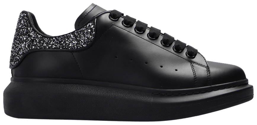 Buy Alexander McQueen Wmns Oversized Sneaker 'Black Glitter' 558945
