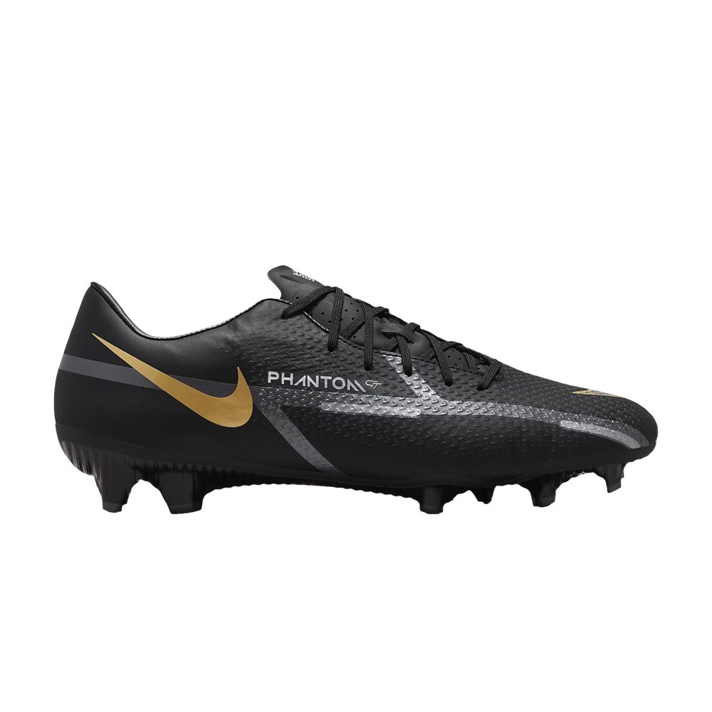 NIKE PHANTOM GT2 ACADEMY MG 'BLACK METALLIC GOLD'
