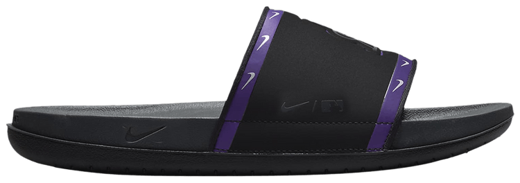 Dark purple online nike slides