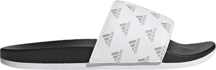 Buy Adilette Comfort Slide 'Repeat Logo - White' - GV9737 | GOAT
