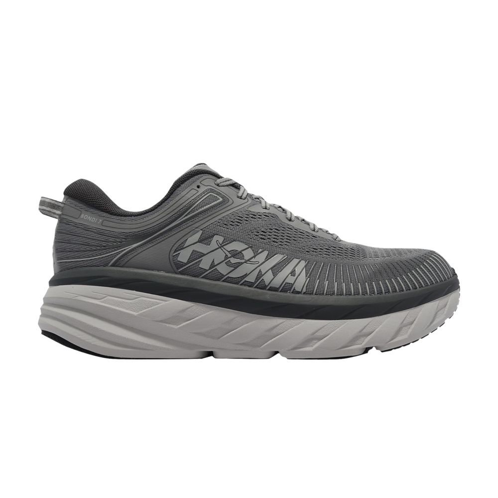 Hoka One One Bondi 7 2E Wide 'Wild Dove' | Grey | Men's Size 9