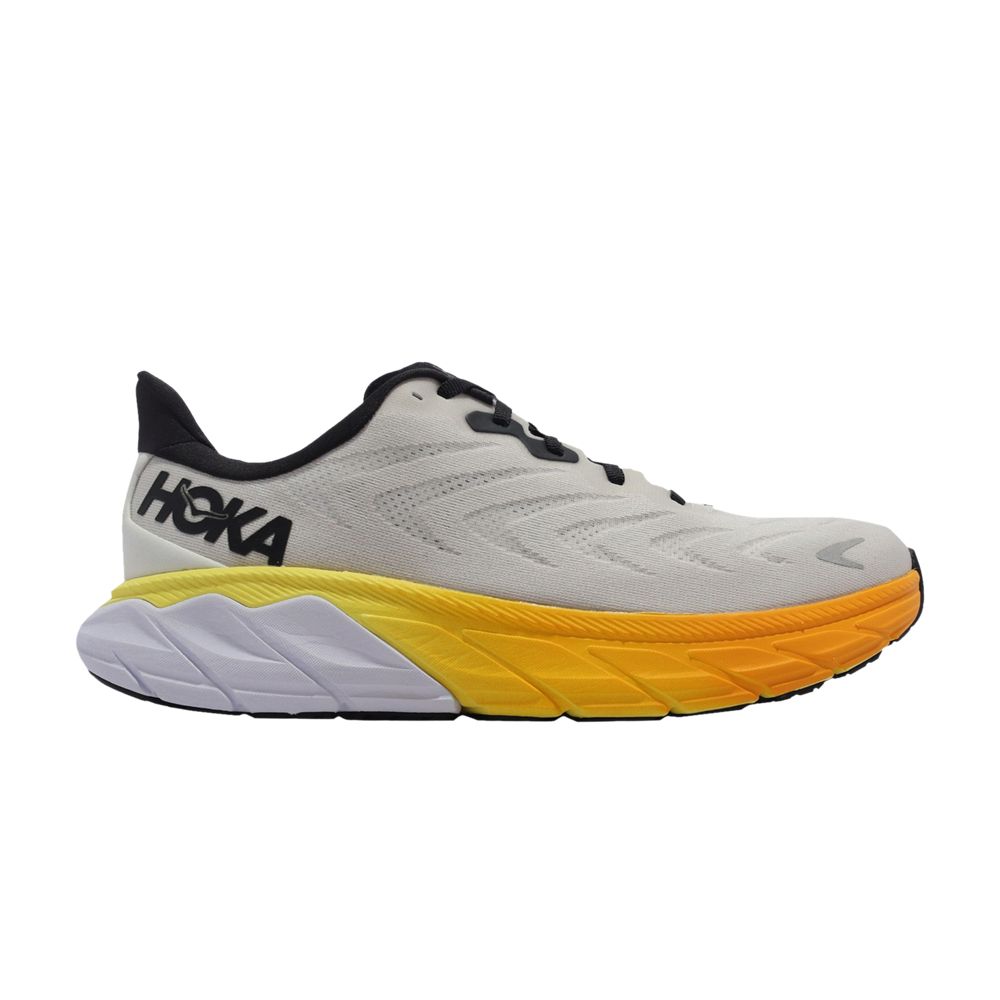 Hoka One One Arahi 6 'Nimbus Cloud' | White | Men's Size 8.5